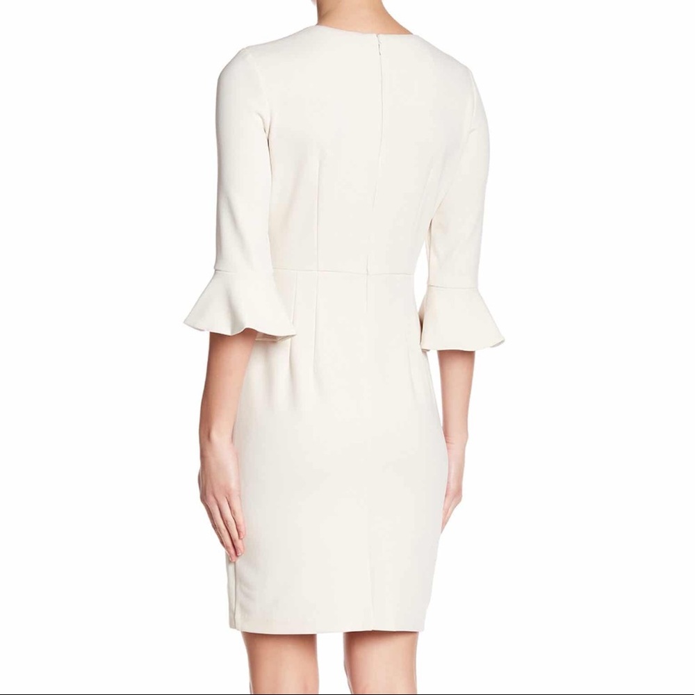 Ruffle cuff sheath dress! - Picture 2 of 2